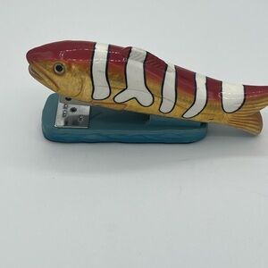 Vintage "Fish Poisson-clown" stapler.